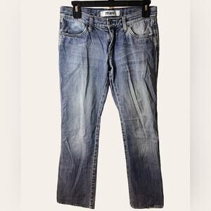 Mavi 504 Low Rise Jeans in Minnie Wash 28